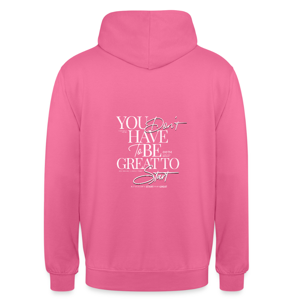 Unisex Hoodie - pink
